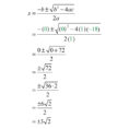 Solving Quadratic Equations And Graphing Parabolas