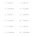 Solving Quadratic Equations For X With 'a' Coefficients Of 1