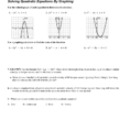 Solving Quadratic Equationsgraphing Worksheet Answer Key