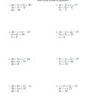 Solving Systems Of Equations Using Any Method Worksheet Math