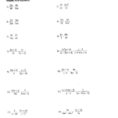 Solving Systems Of Equationselimination Worksheet Answers With