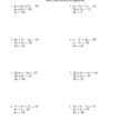 Solving Systems Of Equationsgraphing Answers Math Linear