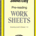 Sounds Easy Prereading Worksheets