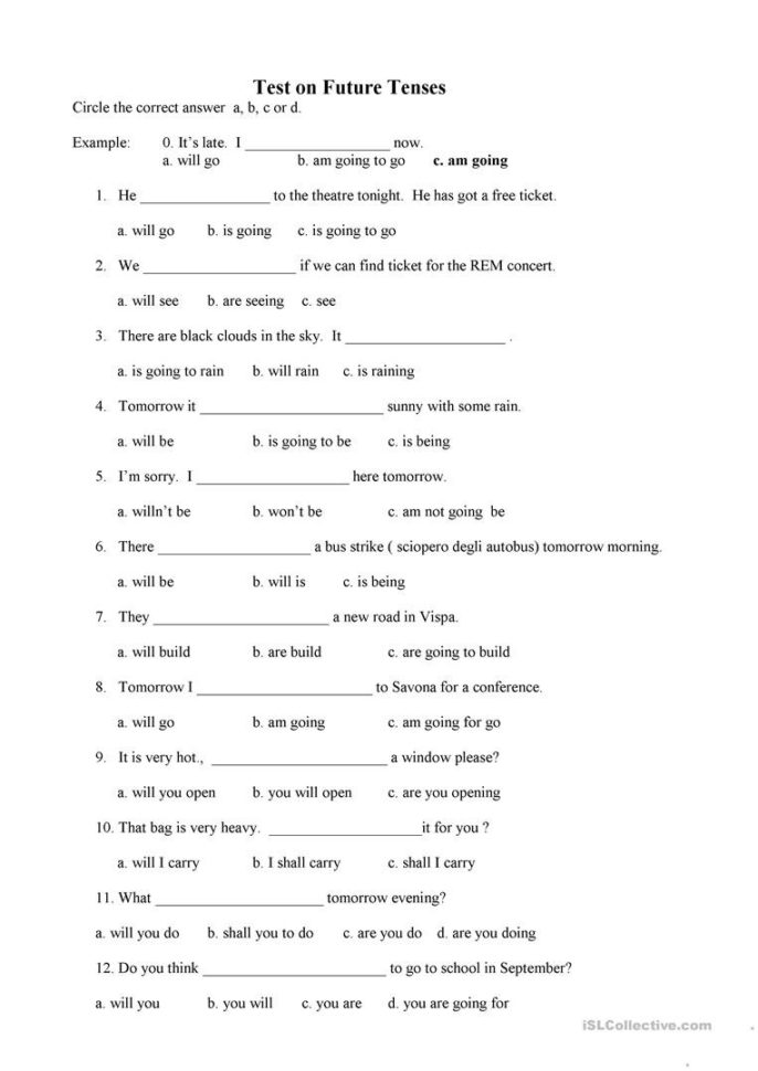 Spanish Future Tense Worksheet Pdf  Cinemas 93