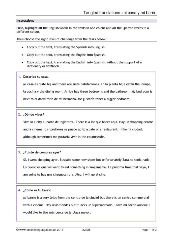 Spanish Language Teaching Resources  Teachit Languages Spanish Language Teaching Resources  Teachit Languages