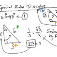 Special Right Triangles 306090  Math Geometry Triangles