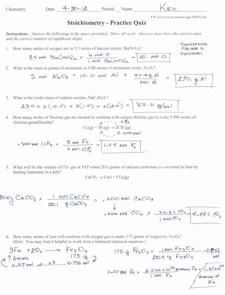 Specific Heat Calculations Worksheet