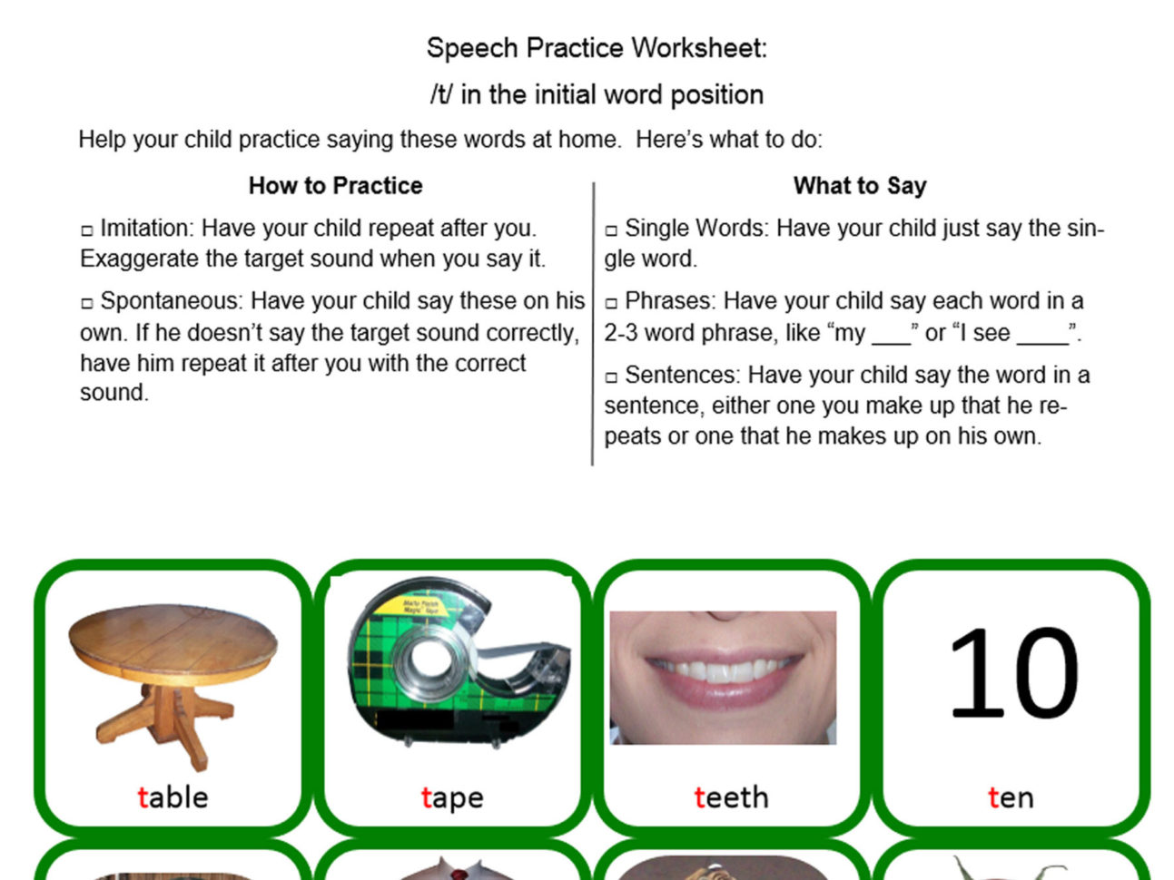 Speech And Language Therapy Guide Plus Allinone