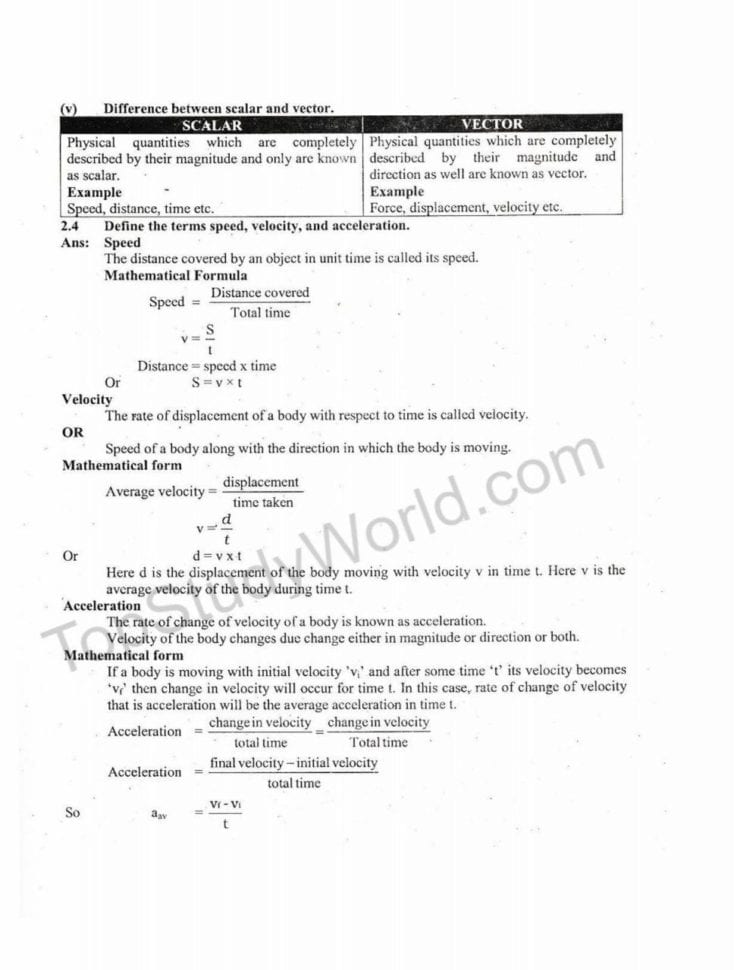 Speed And Acceleration Worksheet Answers