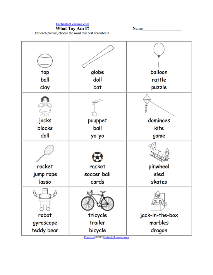 Spelling Worksheets Grade 1