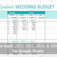 Spreadsheetxcel Wedding Budgetwb Brandedxample W Banner Budgets