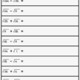 Square Root  8Th Grade Math Free Worksheets On Square Roots