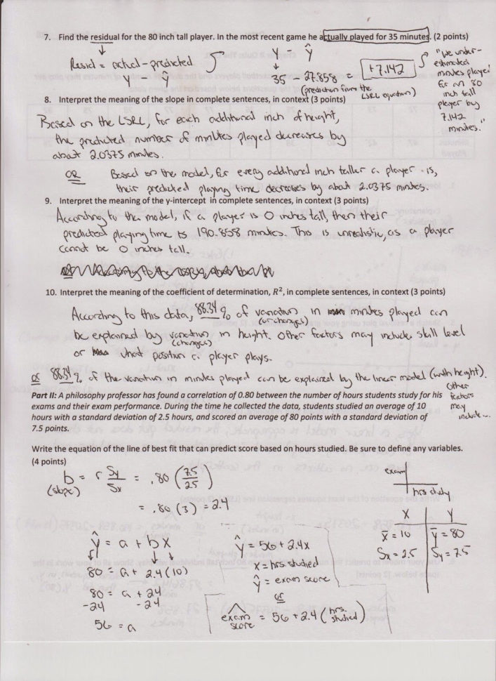 Standard Deviation Worksheet With Answers Pdf