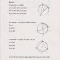 Standard Form Equation Of A Circle Worksheet Answers