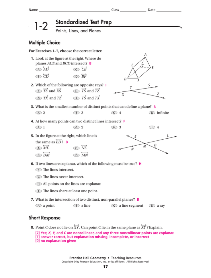 Standardized Test Prep