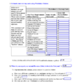 Startup And Annual Expense Worksheets