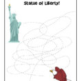 Statue Of Liberty Tracing Maze  Woo Jr Kids Activities