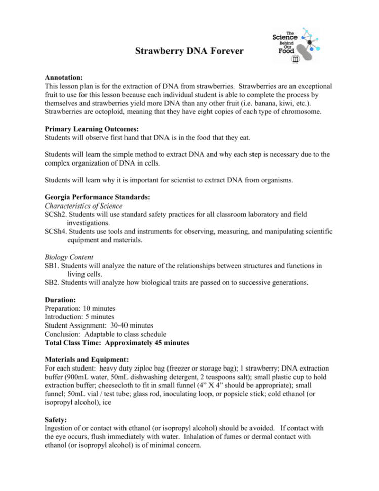 Strawberry Dna Forever