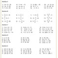 Striking Maths Worksheets Algebra Worksheet Year 8 6 Pdf