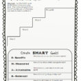 Student Academic Goal Setting Sheets  Primary Theme Park