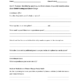 Student Worksheet Climate Change Study Guide