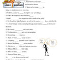 Subject And Verb Agreement  Interactive Worksheet