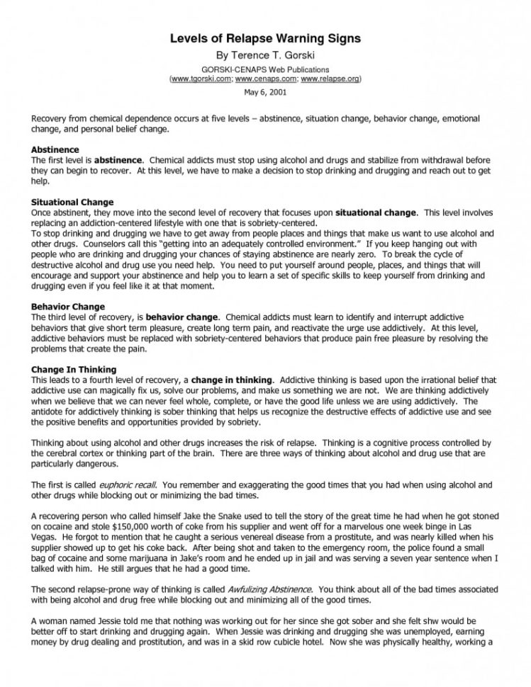 Substance Abuse Worksheets Pdf  Soccerphysicsonline