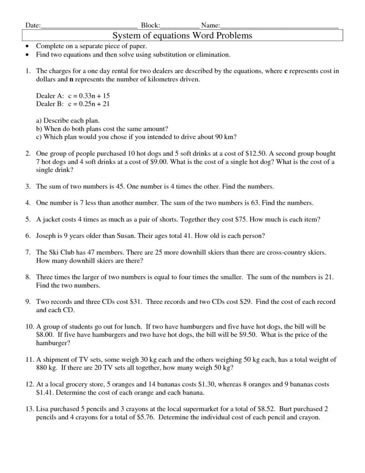 Substitution Worksheet Substitution Worksheet Nice Area And