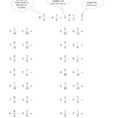 Subtracting Fractions With Like Denominators Worksheets Math