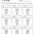 Summer Math Worksheet For Kindergarten Free Printable