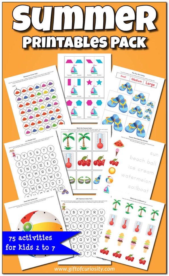 Summer Printables Pack  Gift Of Curiosity