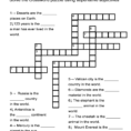 Superlative Adjectives Worksheet  "in The World" Crossword Puzzle