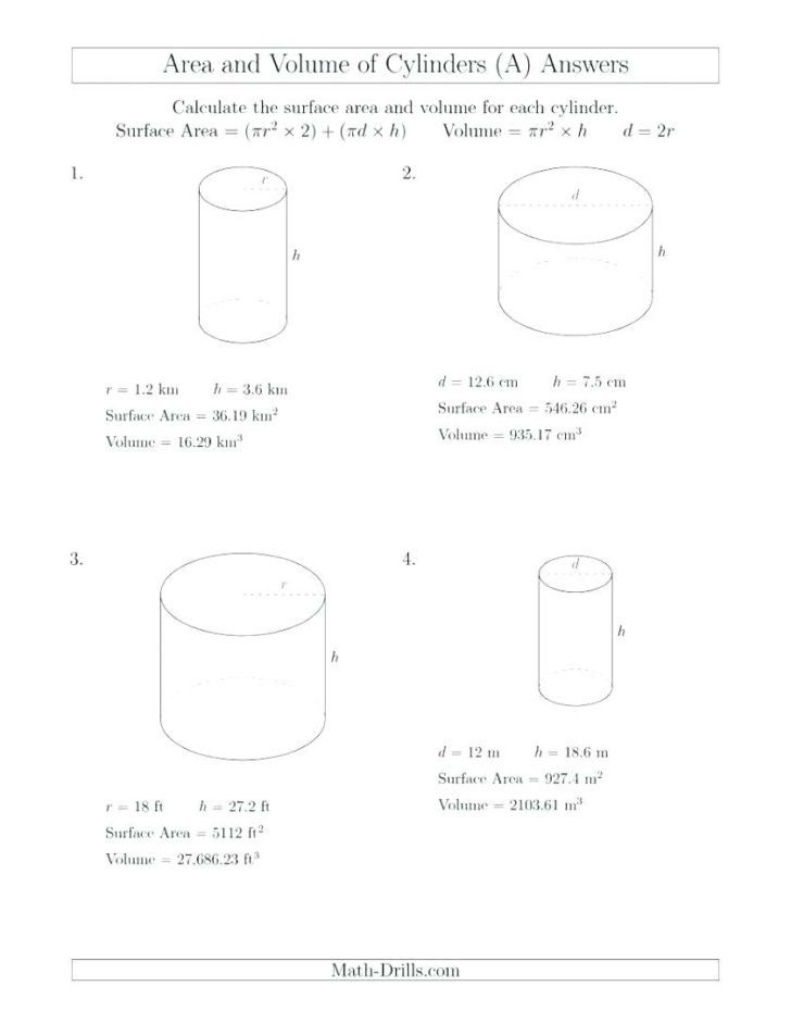 Area Of Composite Figures Worksheet Answers