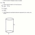 Surface Area Of Prisms And Cylinders Worksheet Answers