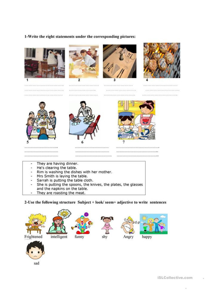 Table Manners  English Esl Worksheets