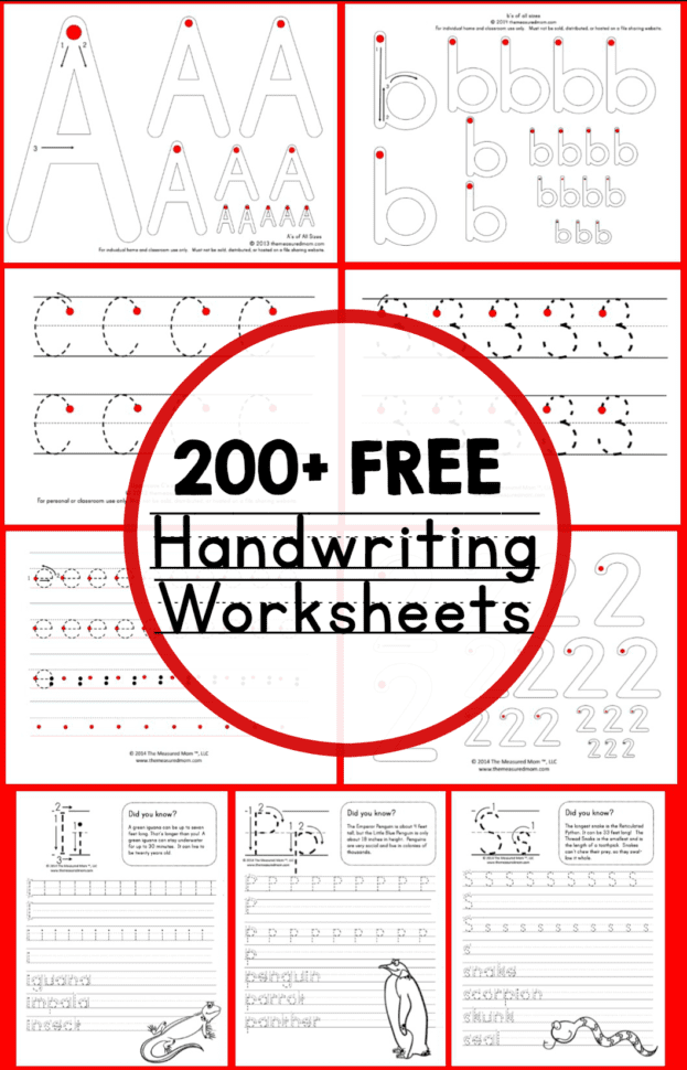 Teaching Handwriting  The Measured Mom