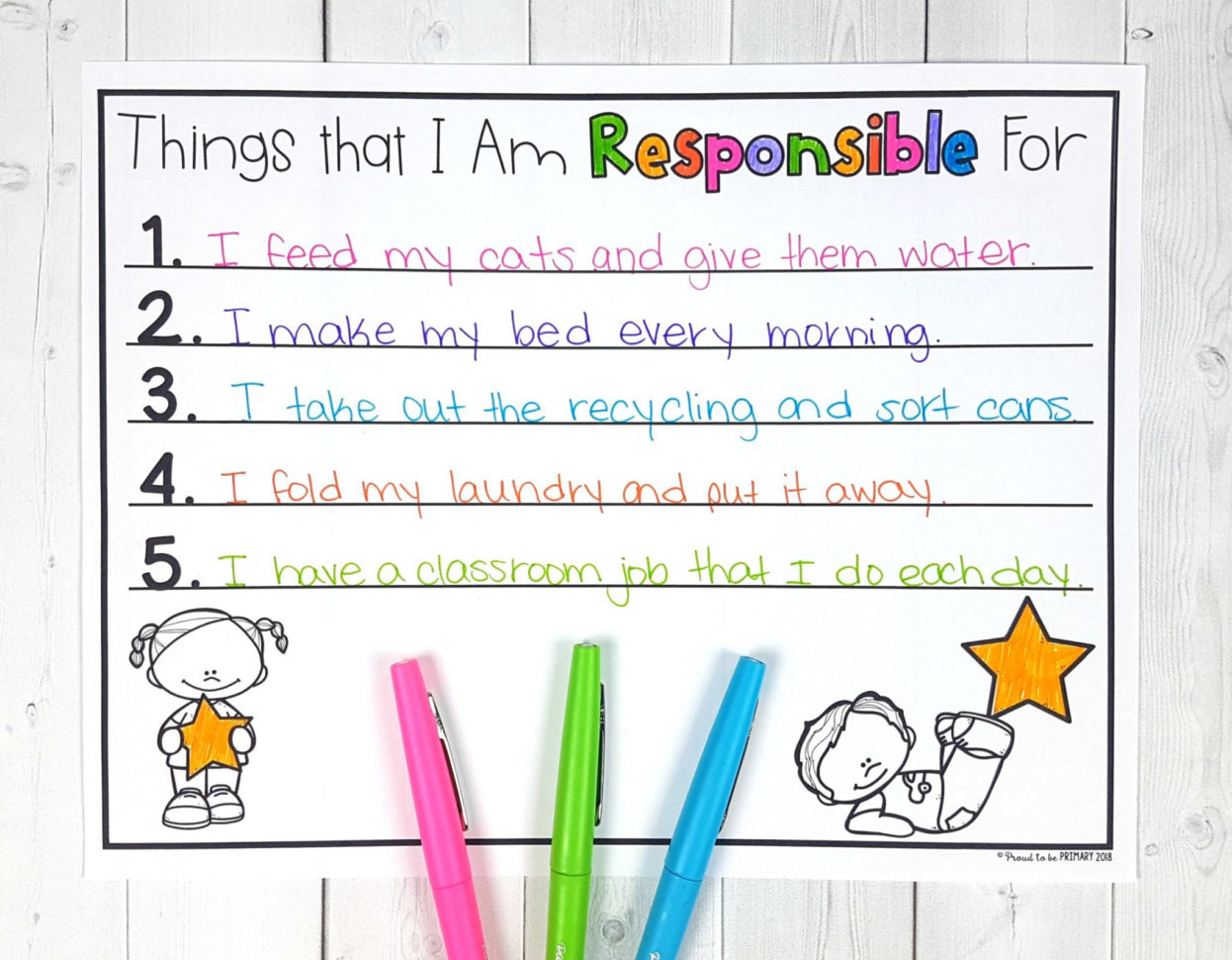 Teaching Responsibility In The Classroom An Important Task