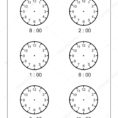 Telling Time Telling Time Practice Children Time Worksheets