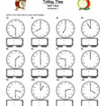 Telling Time Time Telling Worksheets Awesome Perimeter