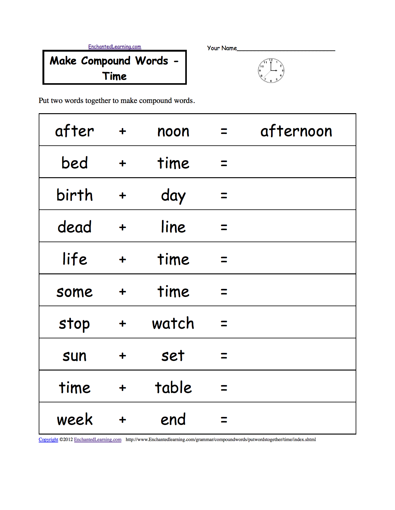 Telling Time In Spanish Worksheets Pdf Db excel