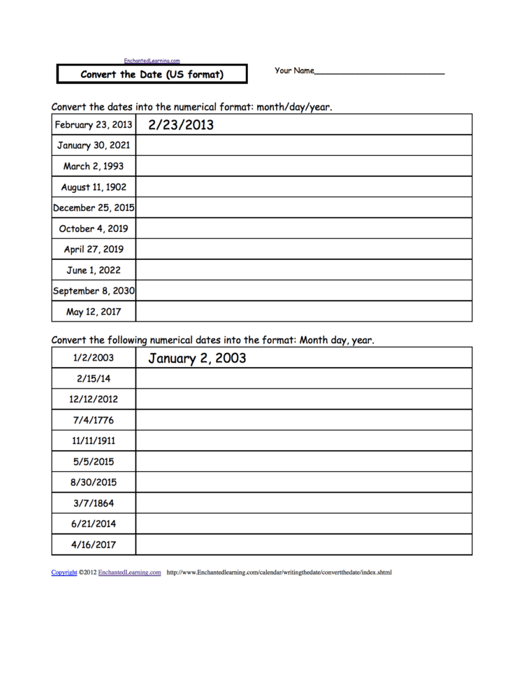 Telling Time  Worksheets Enchantedlearning