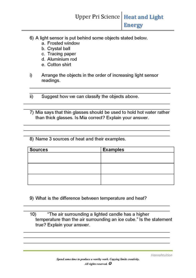 Temperature Conversion Worksheet Answer Key