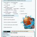 Ter Basketball  Listening Skills  English Esl Worksheets