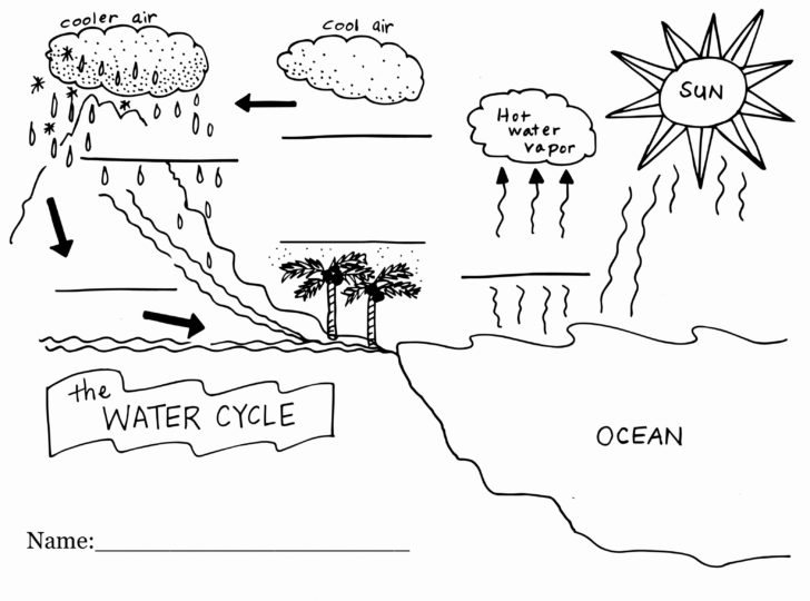 Fill In The Blank Water Cycle Diagram Worksheet — db-excel.com