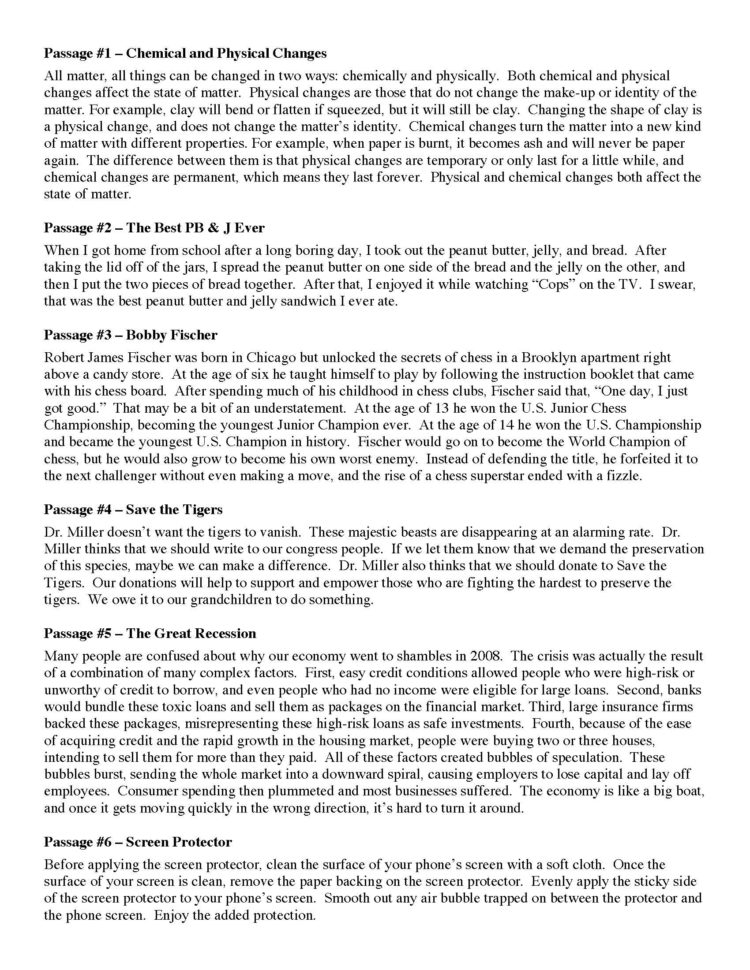 Text Structure Worksheet 1  Preview