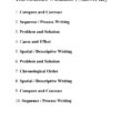 Text Structure Worksheet 4  Answers