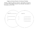 Text Structure Worksheets  Compare And Contrast Characters