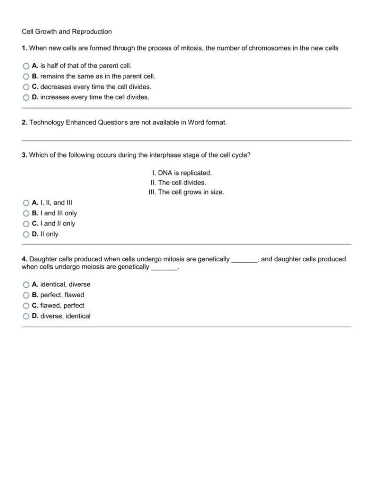 The Amoeba Sisters The Cell Cycle And Cancer Video Worksheet — db-excel.com