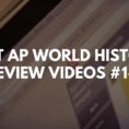 The Best Ap World History Review Videos Crashcourse World