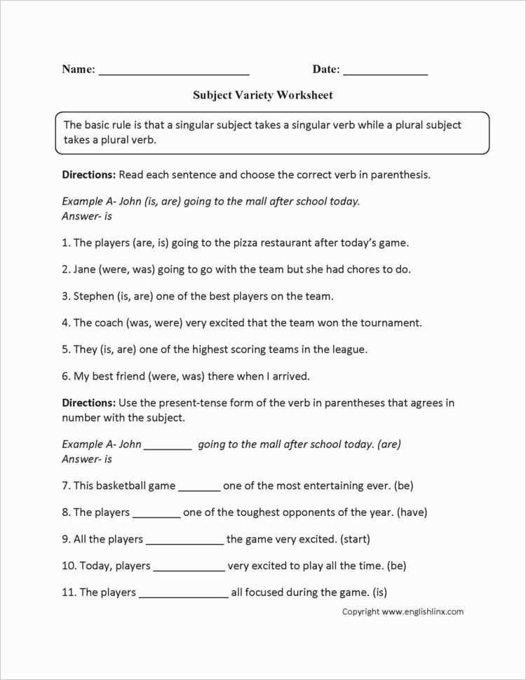 The Bill Of Rights Worksheet Answers